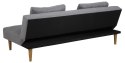 Sofa Lucca szara ( Rozmiar: uniwersalny )