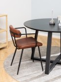 Stół Malika 120cm czarny ( Rozmiar: uniwersalny )