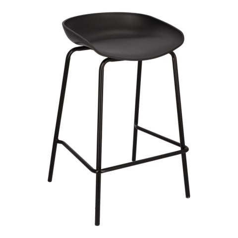 Stołek barowy Grego czarny 65 cm ( Rozmiar: uniwersalny )