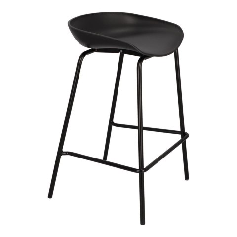 Stołek barowy Grego czarny 65 cm ( Rozmiar: uniwersalny )