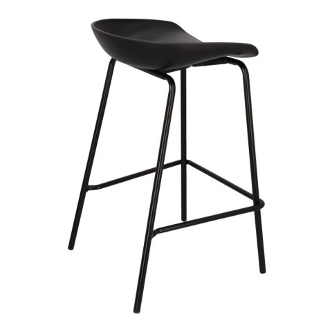 Stołek barowy Grego czarny 65 cm ( Rozmiar: uniwersalny )