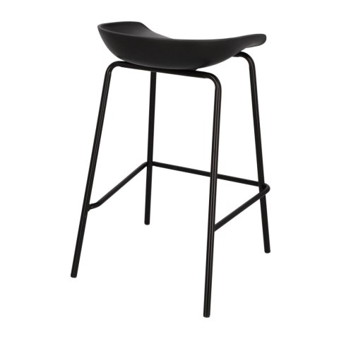 Stołek barowy Grego czarny 65 cm ( Rozmiar: uniwersalny )