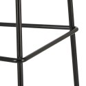 Stołek barowy Grego czarny 65 cm ( Rozmiar: uniwersalny )