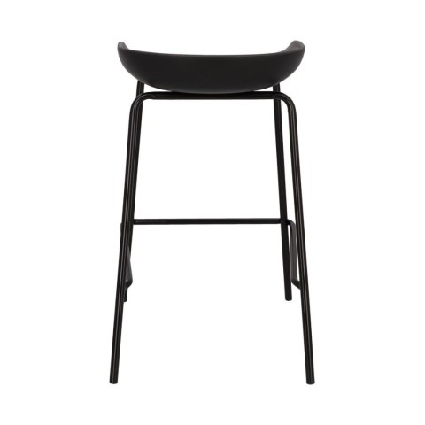Stołek barowy Grego czarny 65 cm ( Rozmiar: uniwersalny )