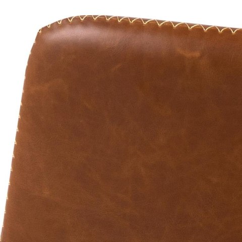 Stołek barowy Oregon high PU brandy ( Rozmiar: uniwersalny )