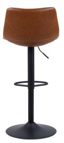 Stołek barowy Oregon high PU brandy ( Rozmiar: uniwersalny )