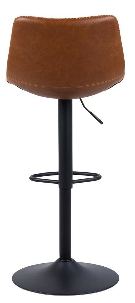 Stołek barowy Oregon high PU brandy ( Rozmiar: uniwersalny )
