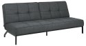 Sofa Perugia szara ciemna ( Rozmiar: uniwersalny )