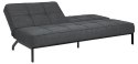Sofa Perugia szara ciemna ( Rozmiar: uniwersalny )