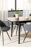 Stół Montreux prostokątny czarny ( Rozmiar: uniwersalny )