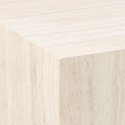 Zestaw 2 stolików kawowych Dice beżowe ( Rozmiar: uniwersalny )