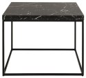 Stolik Barossa 60x60cm czarny marmur ( Rozmiar: uniwersalny )