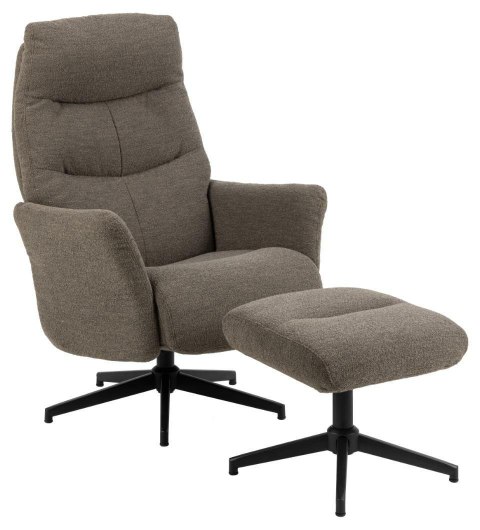 Fotel obrotowy London taupe Monza 40 ( Rozmiar: uniwersalny )