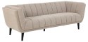 Sofa Tampa trzyosobowa beżowa Monza 60 ( Rozmiar: uniwersalny )