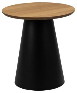 Stolik Soli 45cm dąb/czarny ( Rozmiar: uniwersalny )