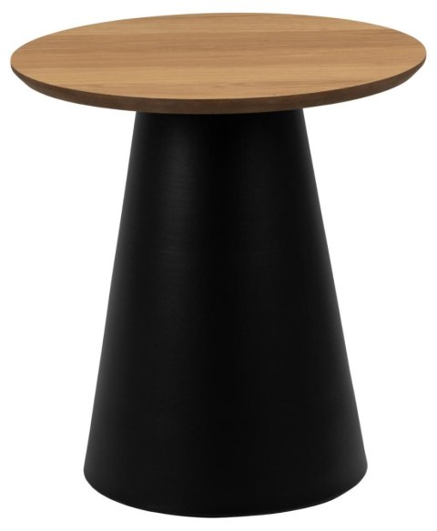 Stolik Soli 45cm dąb/czarny ( Rozmiar: uniwersalny )