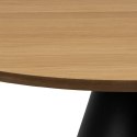 Stolik Soli 65cm dąb/czarny ( Rozmiar: uniwersalny )