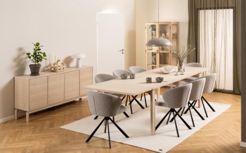 Komoda Linley duża dąb bielony ( Rozmiar: uniwersalny )