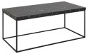 Stolik Barossa 110x55cm czarny marmur ( Rozmiar: uniwersalny )