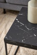 Stolik Barossa 110x55cm czarny marmur ( Rozmiar: uniwersalny )