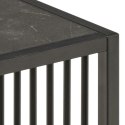 Stolik kawowy Strington 40x40cm marmur czarny ( Rozmiar: uniwersalny )