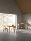 Krzesło Barlow dąb naturalny ( Rozmiar: uniwersalny )