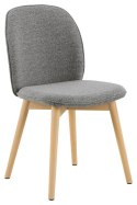 Krzesło Cindy szare Monza 120 ( Rozmiar: uniwersalny )