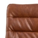 Krzesło Dean obrotowe retro brandy PU ( Rozmiar: uniwersalny )