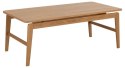 Stolik kawowy Essex 120x60cm dąb ( Rozmiar: uniwersalny )
