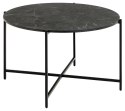 Stolik kawowy Lamoine 70cm czarny ( Rozmiar: uniwersalny )