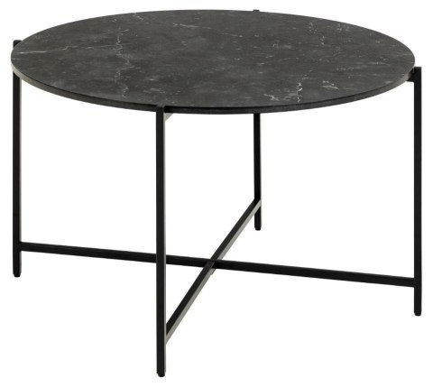 Stolik kawowy Lamoine 70cm czarny ( Rozmiar: uniwersalny )