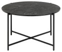 Stolik kawowy Lamoine 70cm czarny ( Rozmiar: uniwersalny )