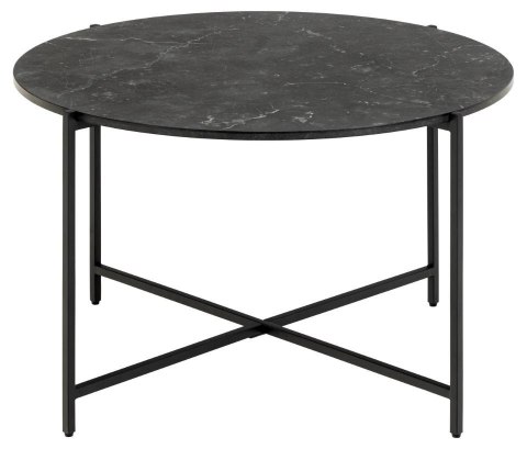 Stolik kawowy Lamoine 70cm czarny ( Rozmiar: uniwersalny )