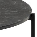 Stolik kawowy Lamoine 70cm czarny ( Rozmiar: uniwersalny )