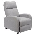 Fotel rozkładany Recliner Dream szary ( Rozmiar: uniwersalny )