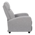 Fotel rozkładany Recliner Dream szary ( Rozmiar: uniwersalny )