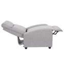 Fotel rozkładany Recliner Dream szary ( Rozmiar: uniwersalny )