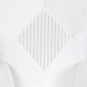 Fotel uszak Helsinki biały patchwork ( Rozmiar: uniwersalny )