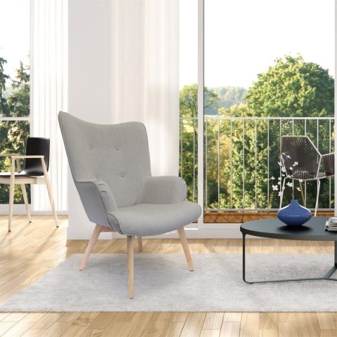 Fotel uszak Helsinki szary ( Rozmiar: uniwersalny )