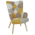 Fotel uszak Helsinki żółty patchwork ( Rozmiar: uniwersalny )