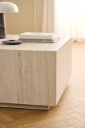 Stolik kawowy Dice 90x90cm trawertyn ( Rozmiar: uniwersalny )
