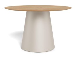 Stół okragły Soli 120cm dąb/kaszmir ( Rozmiar: uniwersalny )