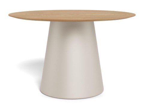Stół okragły Soli 120cm dąb/kaszmir ( Rozmiar: uniwersalny )