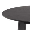 Stół Roxby 120cm czarny ( Rozmiar: uniwersalny )