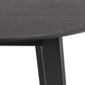 Stół Roxby 120cm czarny ( Rozmiar: uniwersalny )