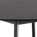 Stół Roxby 120cm czarny ( Rozmiar: uniwersalny )