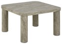 Stolik kawowy Solano 60x60cm marmur szary ( Rozmiar: uniwersalny )