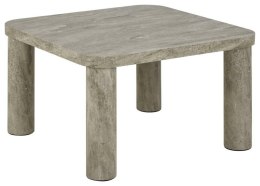 Stolik kawowy Solano 60x60cm marmur szary ( Rozmiar: uniwersalny )