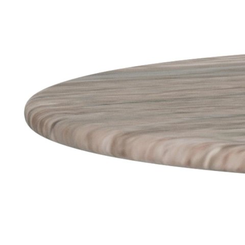 Stolik kawowy Ferrol 40cm szary marmur/ brązowy ( Rozmiar: uniwersalny )