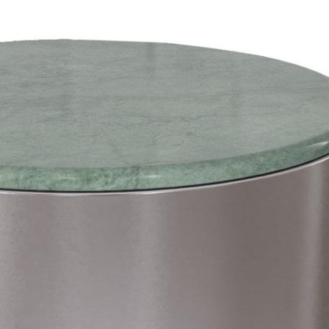 Stolik kawowy Cangas 45cm marmur/niklowany ( Rozmiar: uniwersalny )